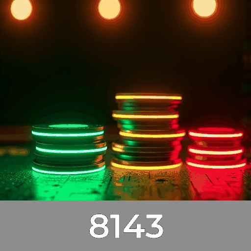 8143: Caça-níqueis, Roleta ao Vivo, Poker Estratégico